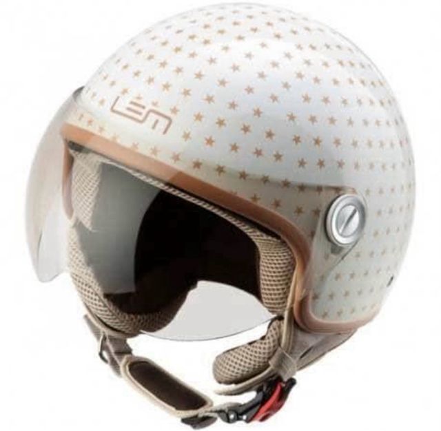 Casco LEM Moto Estrellas