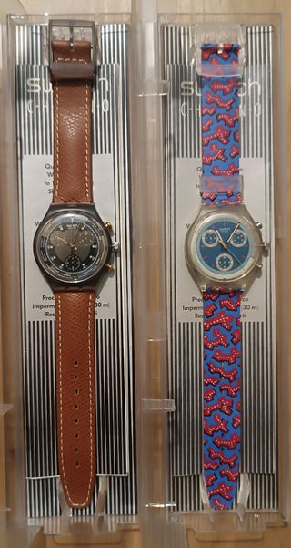 Vendo 2 orologi Swatch Chrono in condizioni n.o.s