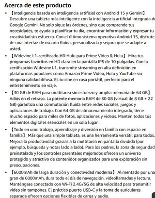 Tablet 10 Android + Funda + Teclado + Ratón