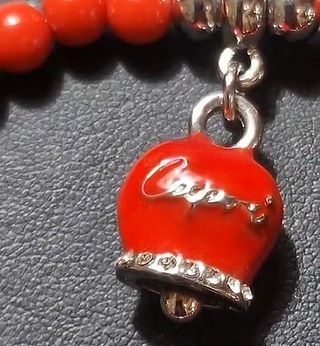 Collana Amo Capri con campanella portafortuna