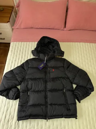 Abrigo Polo Ralph Lauren Negro