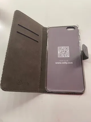 Celly Custodia Pied de Poule iPhone 6 Plus