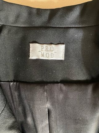 Chaqueta Promod Talla S Negra