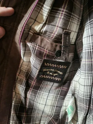 Cazadora Piel Mango Talla L