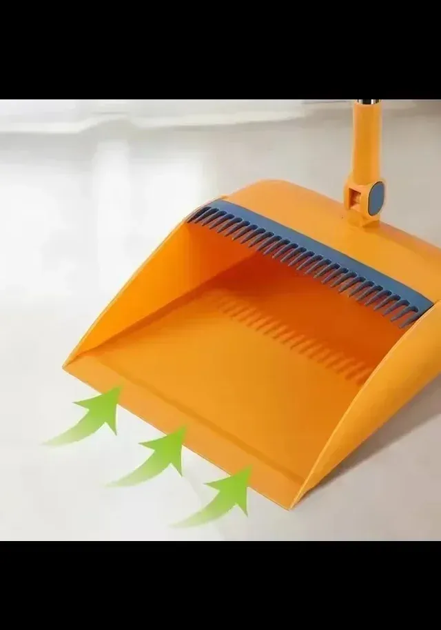 Escoba y recogedor plegable y giratorio, limpieza.