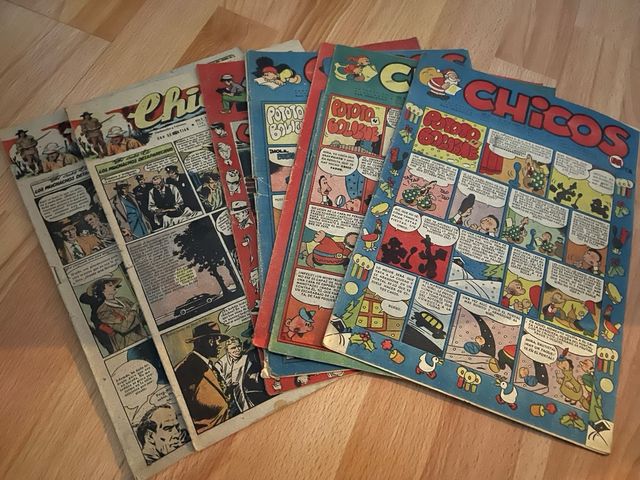 55 Comics Chicos años 40,Tragedia en Oriente,etc..