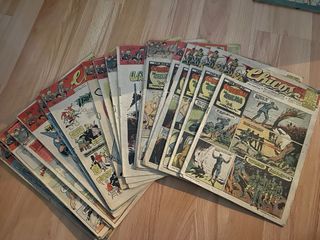 55 Comics Chicos años 40,Tragedia en Oriente,etc..