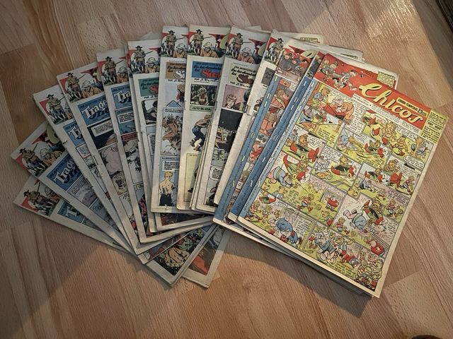 55 Comics Chicos años 40,Tragedia en Oriente,etc..