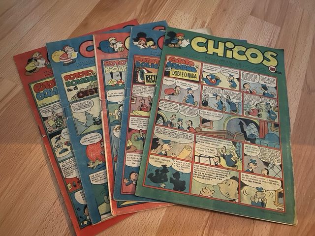 55 Comics Chicos años 40,Tragedia en Oriente,etc..