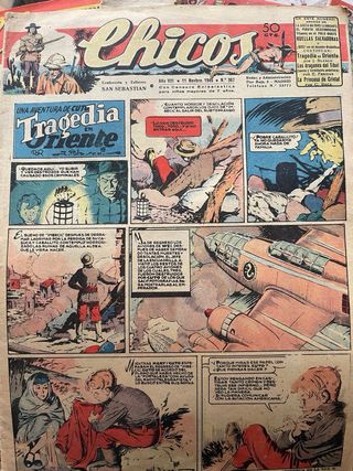 55 Comics Chicos años 40,Tragedia en Oriente,etc..