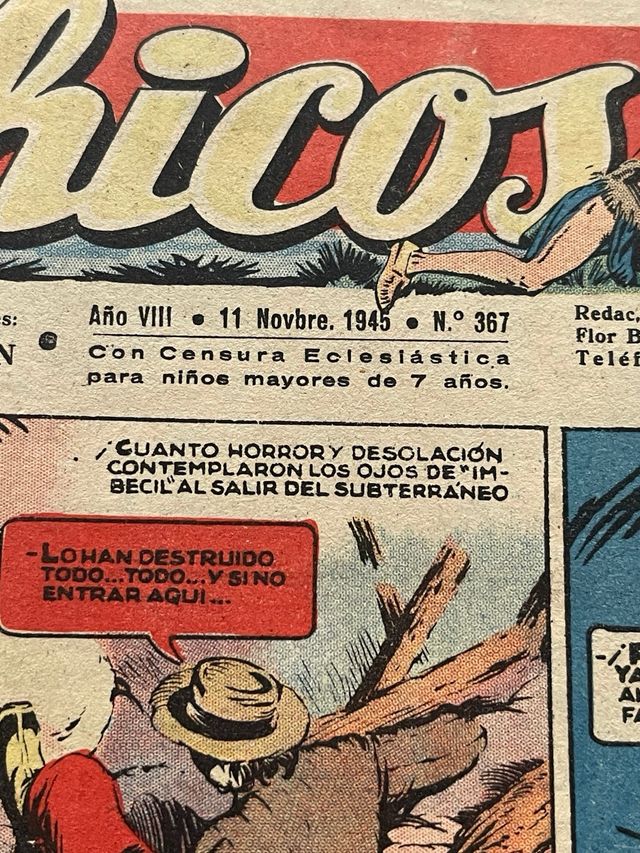 55 Comics Chicos años 40,Tragedia en Oriente,etc..