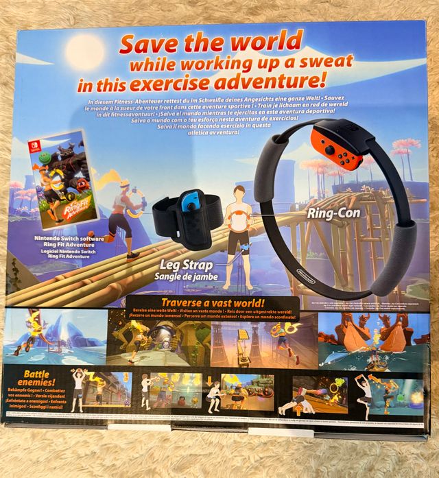 Ring Fit Adventure Nintendo Switch Gioco NUOVO!!