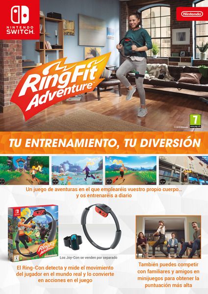 Ring Fit Adventure Nintendo Switch Gioco NUOVO!!