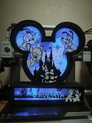 Lámpara Disney Personalizable Mickey