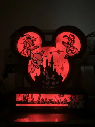Lámpara Disney Personalizable Mickey