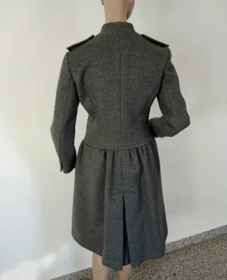 Max Mara Cappotto Lana Cashmere Grigio XS