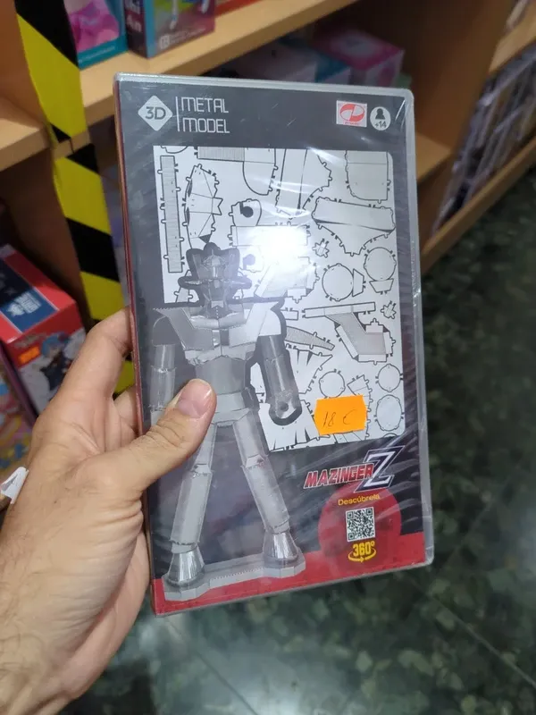Mazinger Z Metal Model Kit 3D