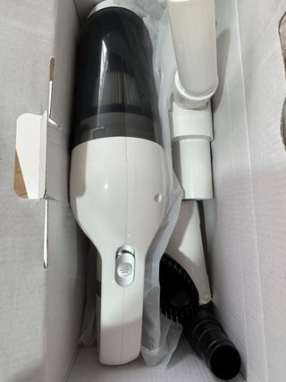 Aspirador portátil branco