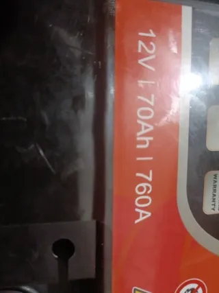 Batería EUROREPAR Start Stop 12V 70Ah 760A