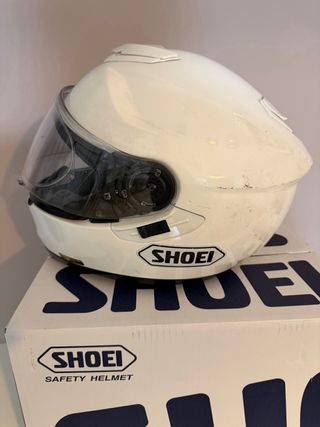 Casco Shoei GT-Air Talla L con manos libres Sena