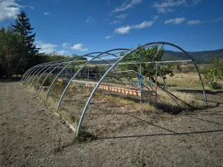 Estructura Invernadero sin plástico
