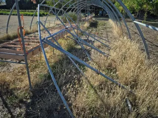 Estructura Invernadero sin plástico