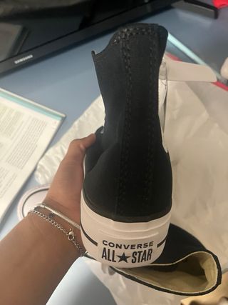 Converse All Star Negras Talla 37