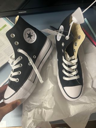 Converse All Star Negras Talla 37