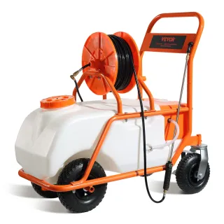 Carrello spruzzatore prato alimentato a batteria