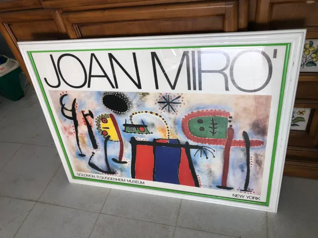 Cuadro Litografía Joan Miró Solomon R.