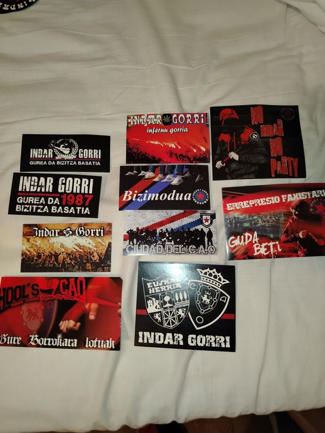 Pegatinas Indar Gorri