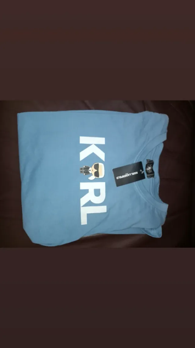 Camiseta Karl Lagerfeld Azul