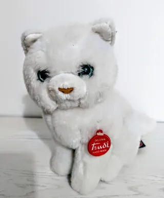 Gattino bianco Trudi - Peluche