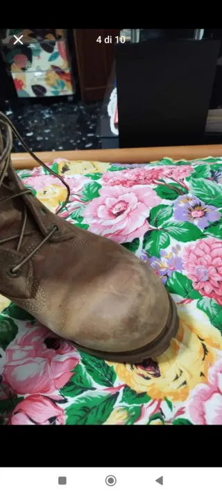 Scarpe Timberland Beige/Marrone Usate