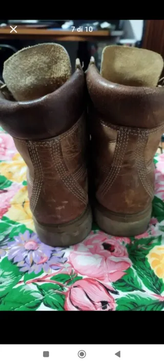 Scarpe Timberland Beige/Marrone Usate