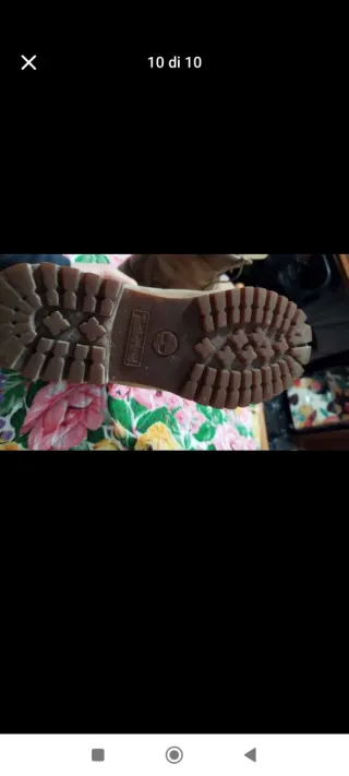 Scarpe Timberland Beige/Marrone Usate