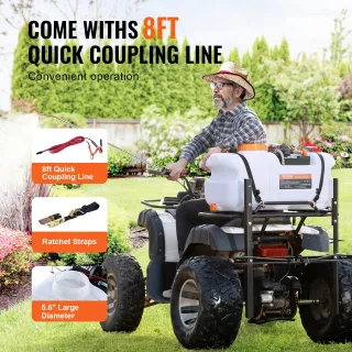 Spruzzatore per ATV UTV 60L Giardino Pompa 12V