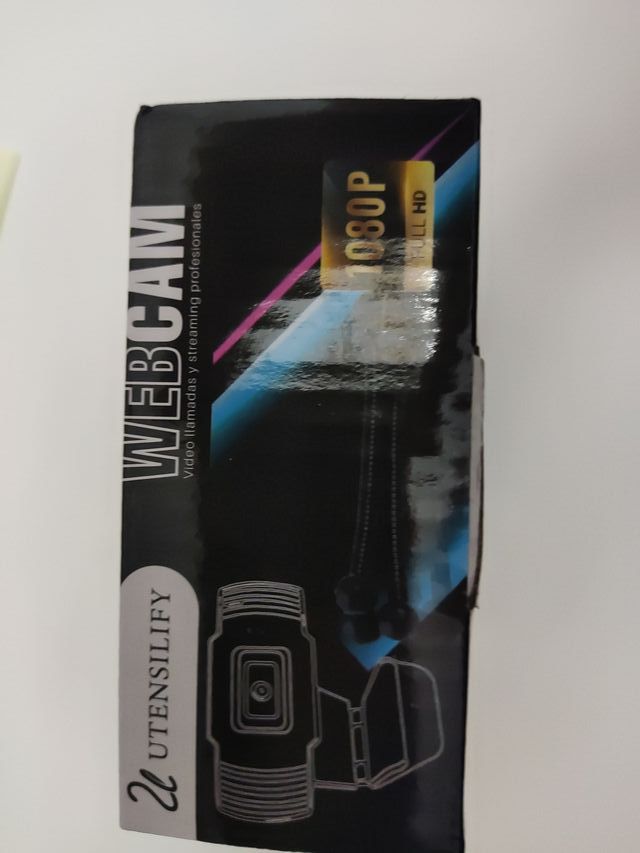 Webcam Full HD 1080p + Trípode