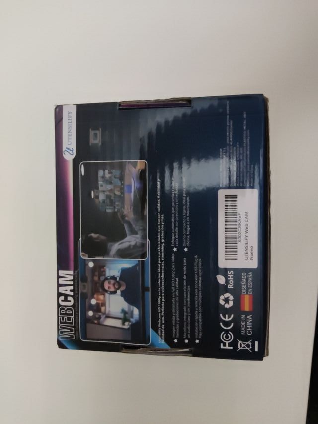 Webcam Full HD 1080p + Trípode