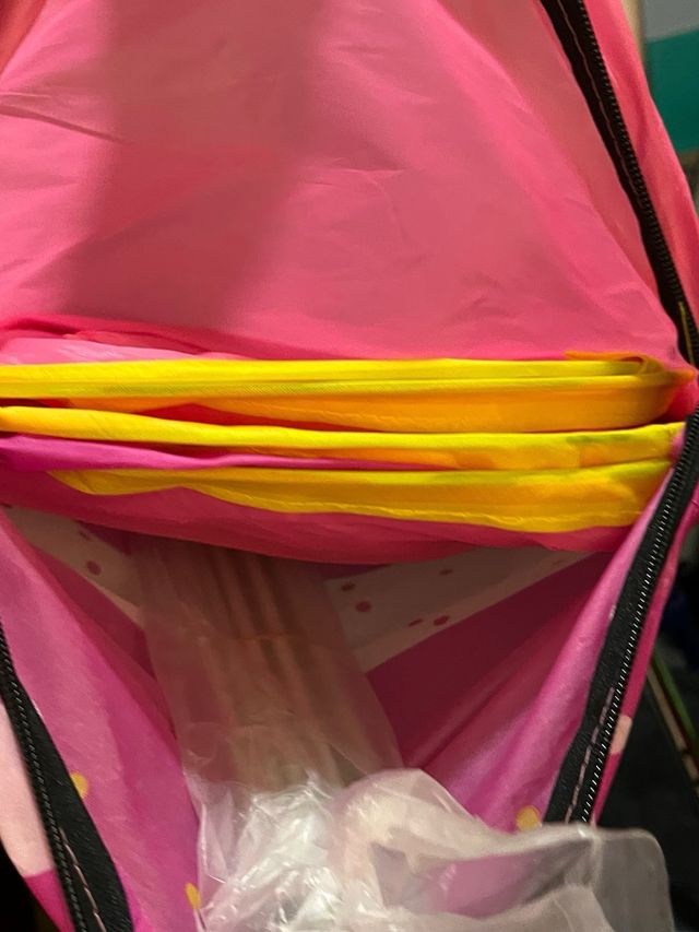 Tienda infantil tipo tipi rosa