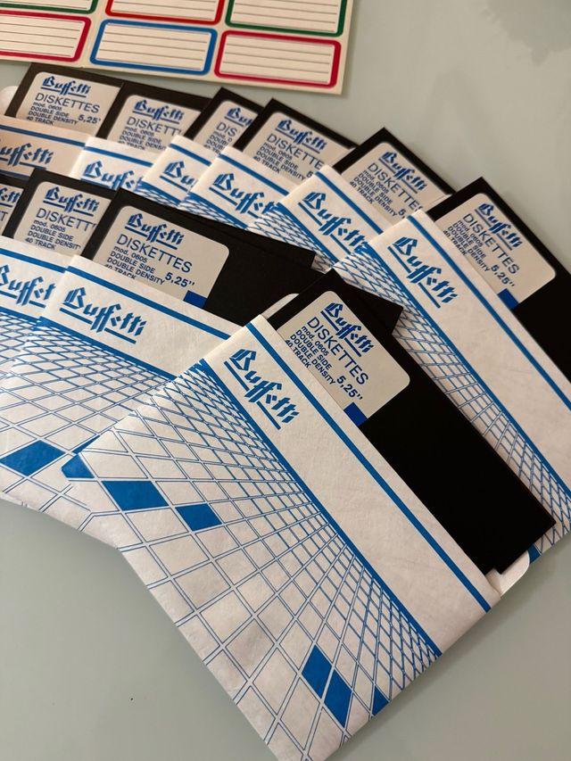 Floppy Disk 5,25” Buffetti vintage
