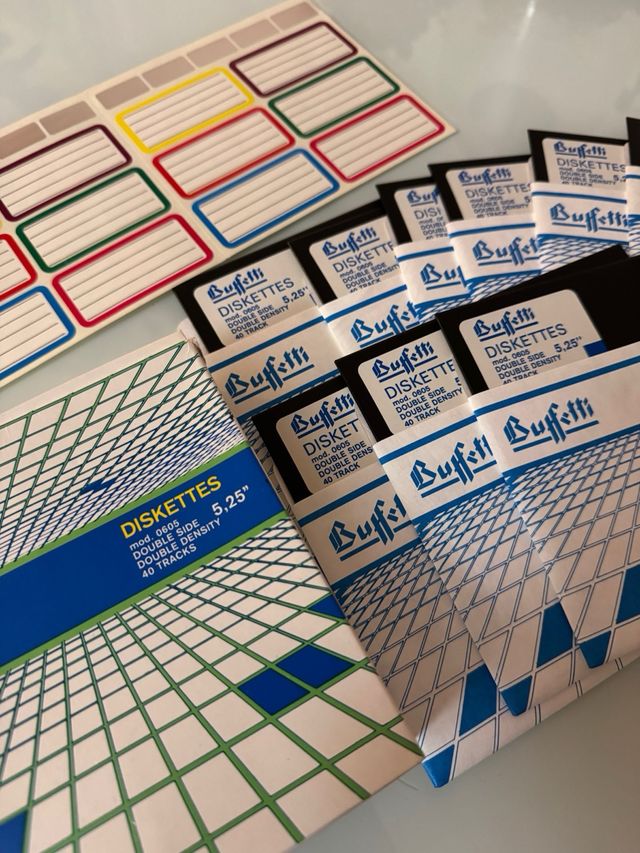 Floppy Disk 5,25” Buffetti vintage