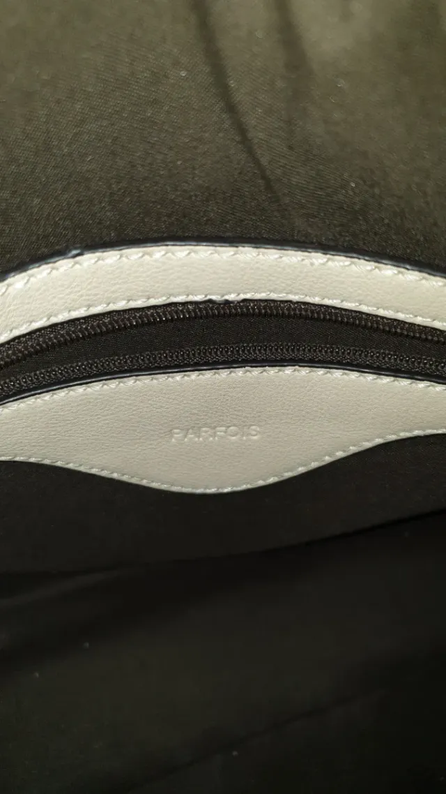 Mala Parfois bege e castanha