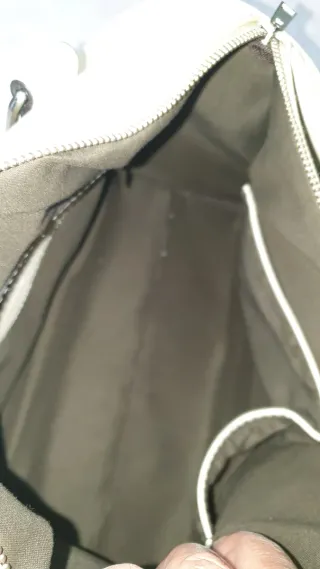 Mala Parfois bege e castanha