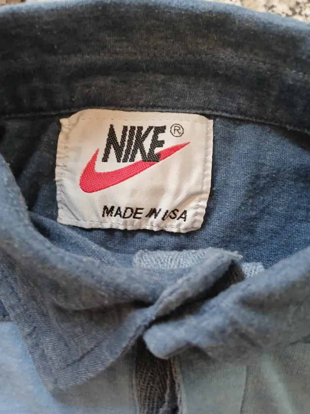 Felpa Rugby Nike Vintage Anni 90 Tg. L