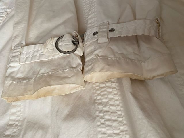 Chaqueta Stradivarius Blanca talla S