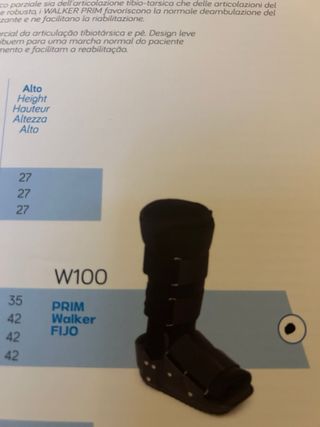 Walker Ortesis Inmovilización Tibio/Tarsiana Prim