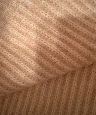 Chaleco Zara cuello alto beige Talla S