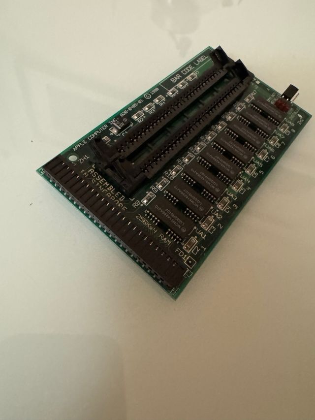 Scheda RAM Apple 256Kx4 Macintosh Classic