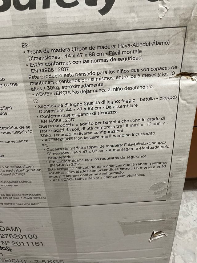 Trona evolutiva Safety 1st Timba